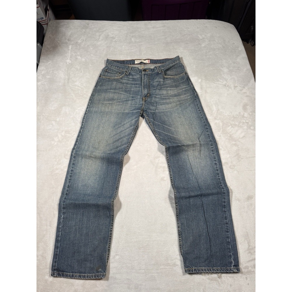 Vintage Y2K Levis 559 Jeans Size 34x31 (Fit 32x32) Faded Distressed Wisker